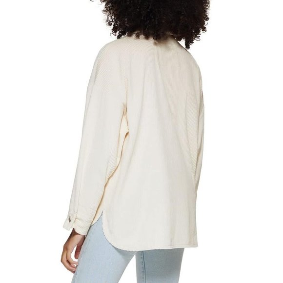 NWOT Levi's Women's Zip-Front Oversized Corduroy Shacket - S - 100% cotton - Picture 2 of 12